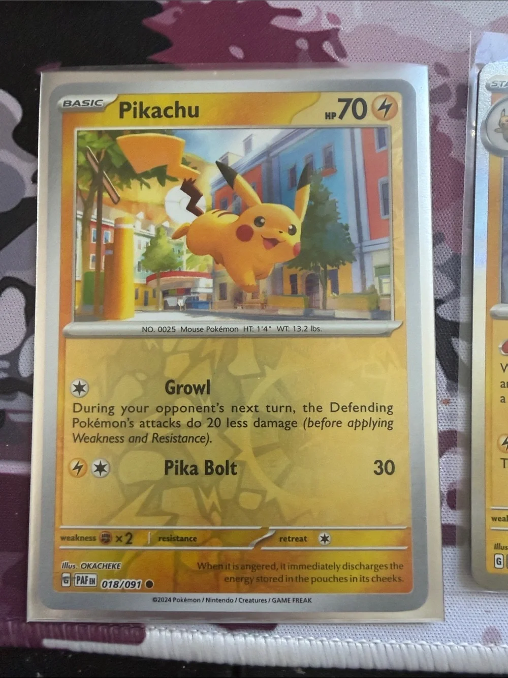 Pikachu & Raichu Pokémon Lot | 7 Holo Reverse Holo Cards